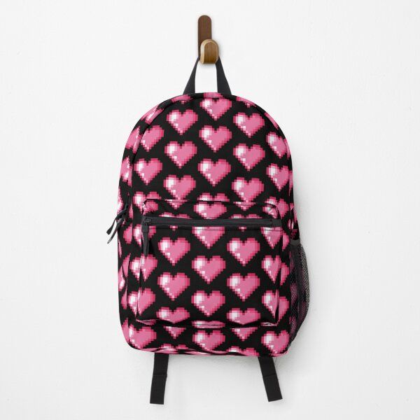 Item preview, Pixel Heart Pink - Streetwear designed and sold by Josan Designs.