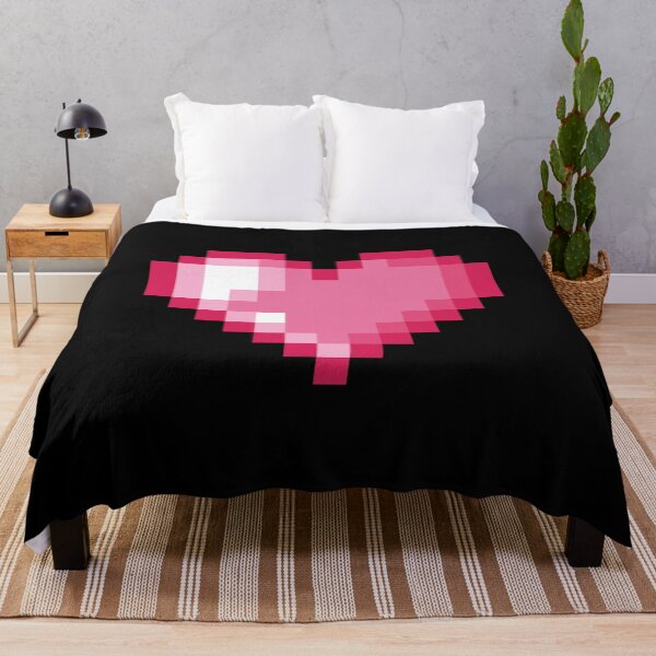 Item preview, Pixel Heart Pink - Streetwear designed and sold by Josan Designs.