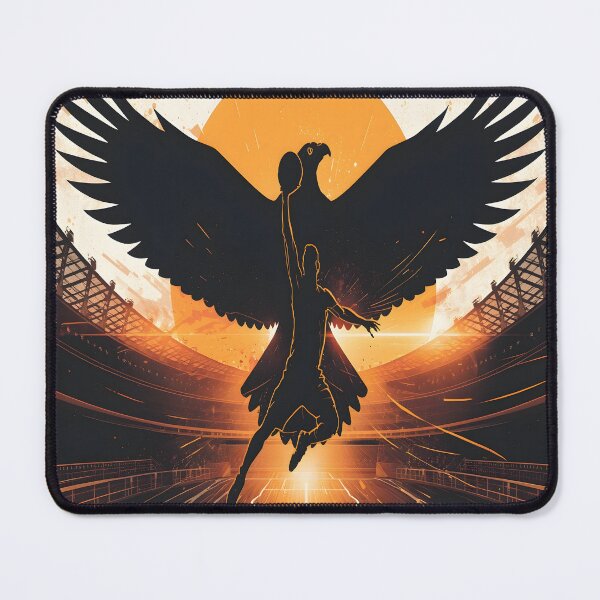 Item preview, Eagle Basketball Player Dunk Silhouette Art designed and sold by Jobs-Fashion.