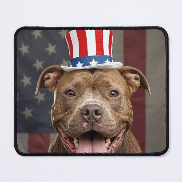 Item preview, American Pitbull Pit Bull Fourth of July America 250 designed and sold by Draculaura2009.
