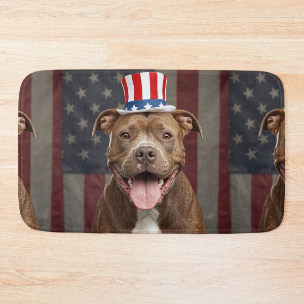 Item preview, American Pitbull Pit Bull Fourth of July America 250 designed and sold by Draculaura2009.