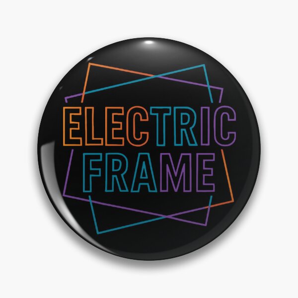 Item preview, Electric Frame — Modern Neon Typography in Rectangular Motion designed and sold by Artiviose.