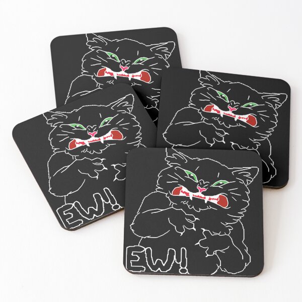 Item preview, ¡Qué asco! Gato asqueroso designed and sold by archiwyzardArt.