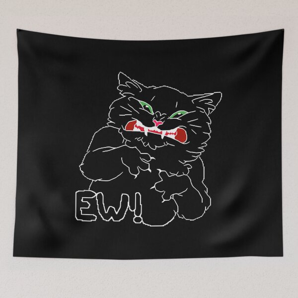 Item preview, ¡Qué asco! Gato asqueroso designed and sold by archiwyzardArt.