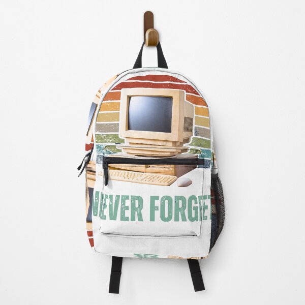 Item preview, Vintage 90s Computer PC Never Forget Retro Sunset designed and sold by WHITE FLAME PRINTS.