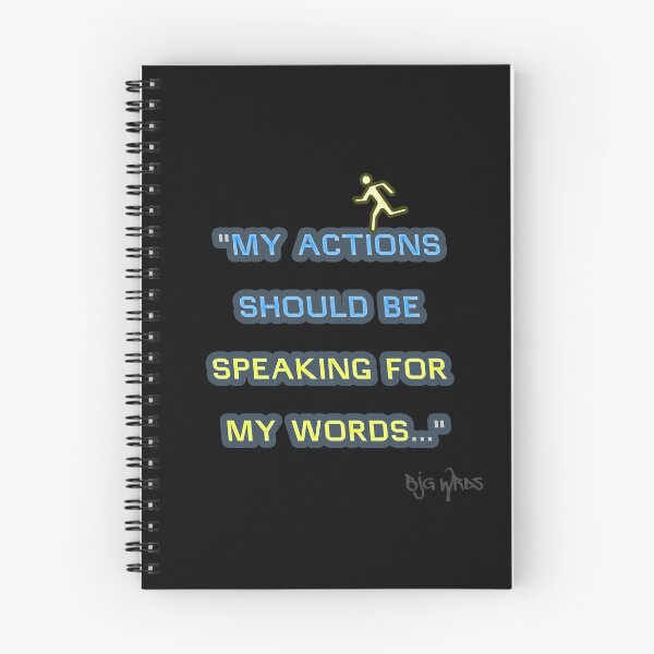 Item preview, "MY ACTIONS ..." Quote 10/29/2025 designed and sold by BJGWRDS.
