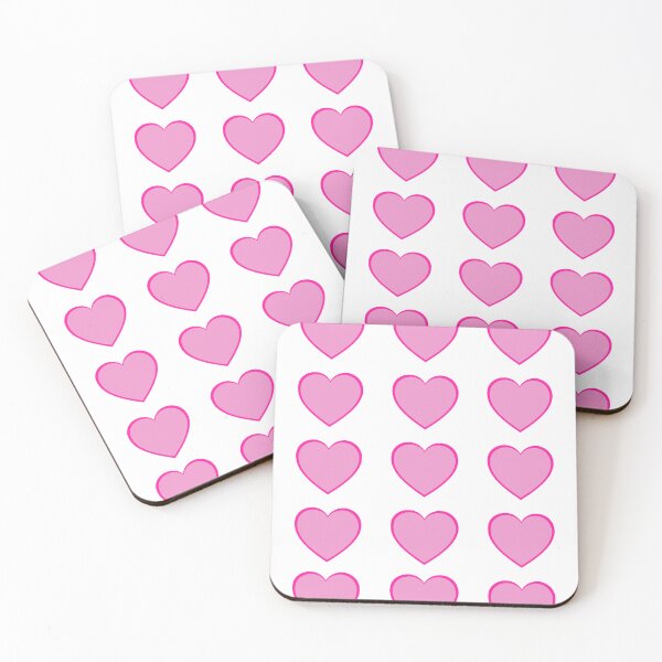 Item preview, Pretty in Pink Hearts Pattern designed and sold by kmorri13.