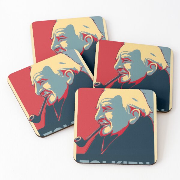 Item preview, Tolkien – Pop-Art Portrait | Literary & Faith Wall Art by AveCruxT designed and sold by AveCruxT.
