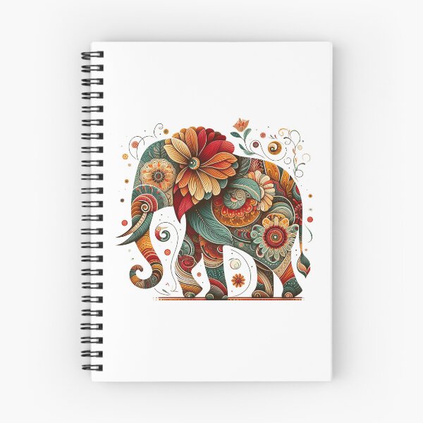 Item preview, The Curious Elephant and Her Floral Fantasies designed and sold by Vanich-Panich.