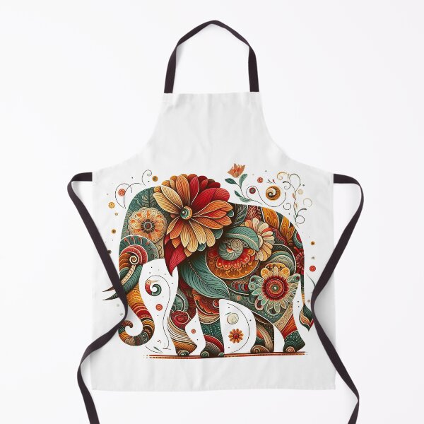 Item preview, The Curious Elephant and Her Floral Fantasies designed and sold by Vanich-Panich.