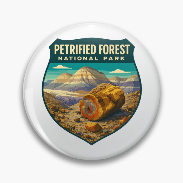 Item preview, Petrified Forest National Park Retro Sticker designed and sold by Ismeal Von.
