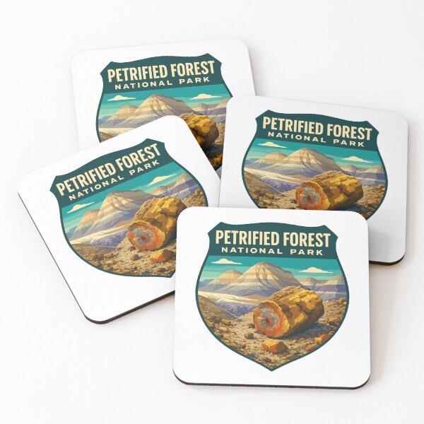 Item preview, Petrified Forest National Park Retro Sticker designed and sold by Ismeal Von.