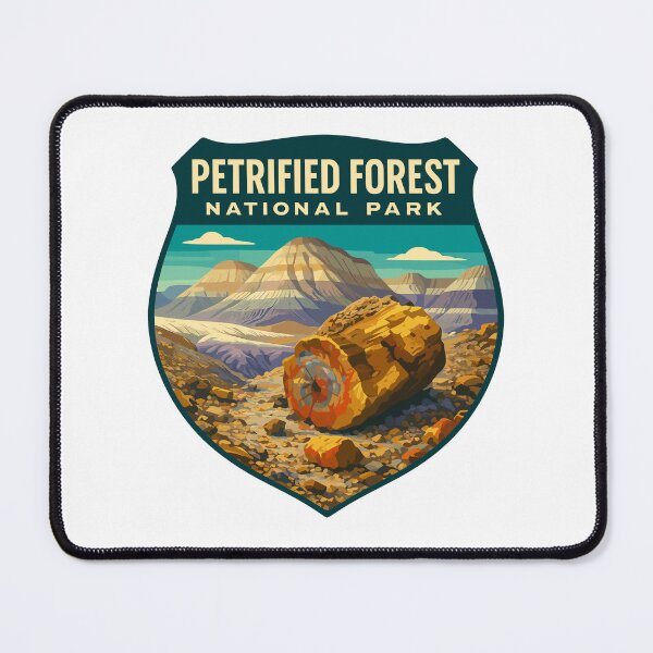 Item preview, Petrified Forest National Park Retro Sticker designed and sold by Ismeal Von.