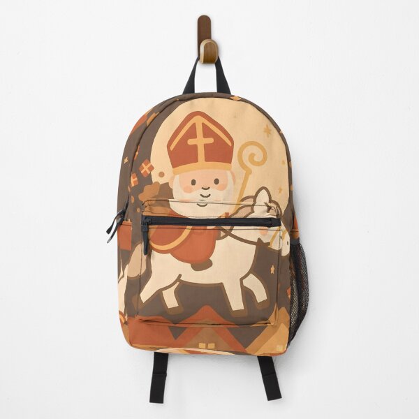 Item preview, Cozy Saint Nicholas Riding His Horse designed and sold by AI-Only Creations.