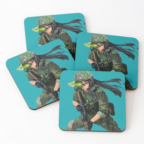 Item preview, Military Anime Girl Special War designed and sold by Viktoriia Trubiichuk.