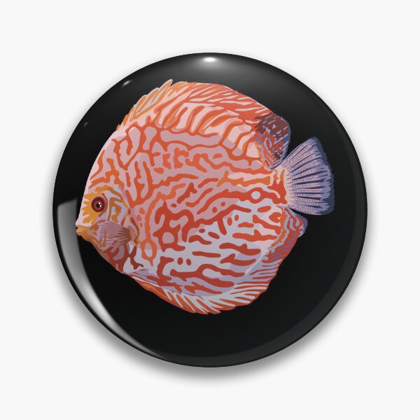 Item preview, D is for Discus Fish, Discus Fish | Aquarium Fish & Tropical Aquatic Life Design designed and sold by PrettylittlepastelUk.