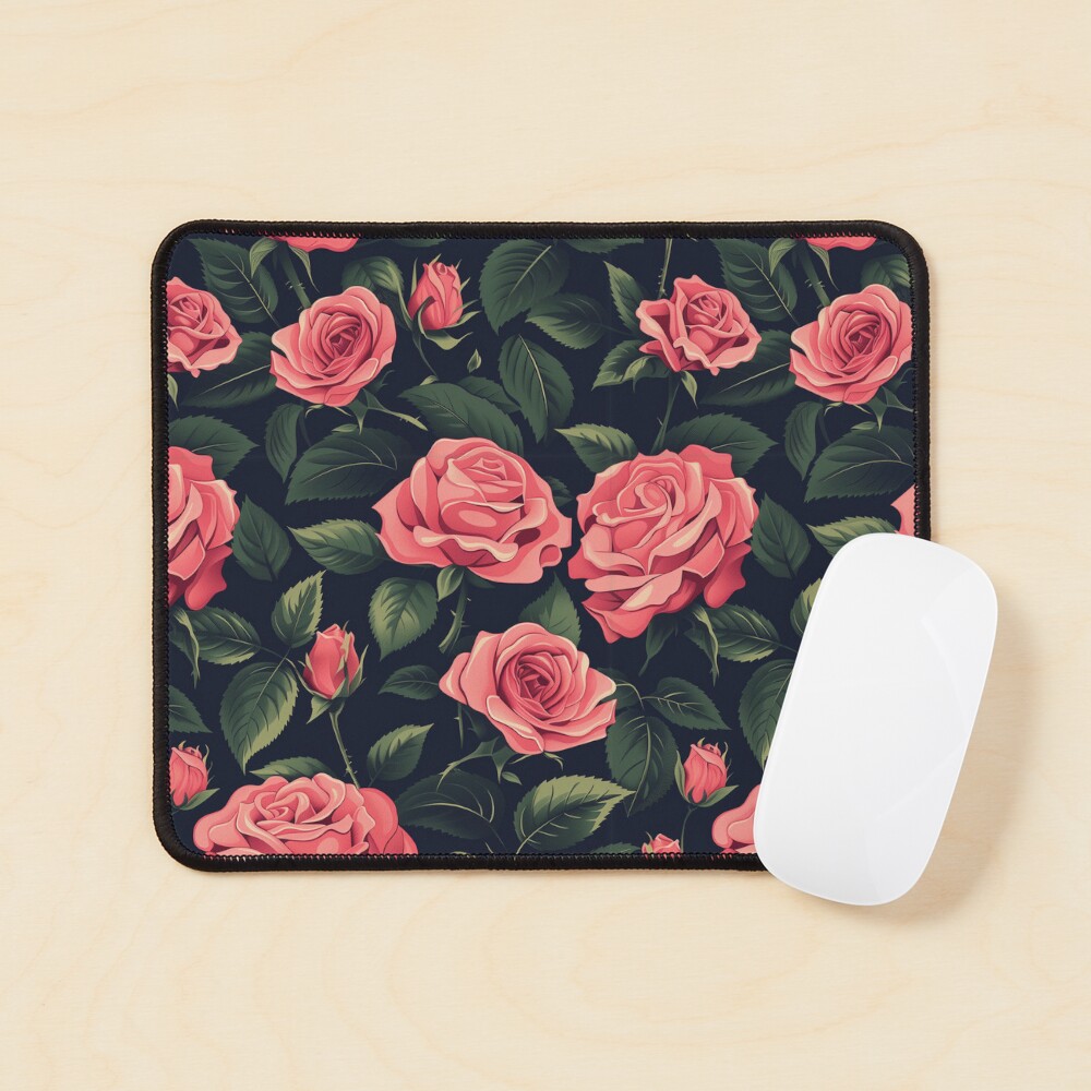 Mouse Pad: Midnight Garden at Hand
