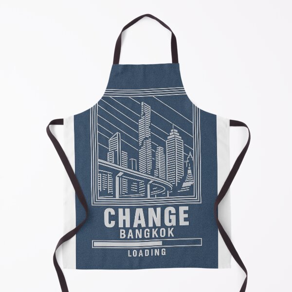 Item preview, CHANGE – BANGKOK LOADING | Modern Tech Streetwear Design designed and sold by Siamcatshop.