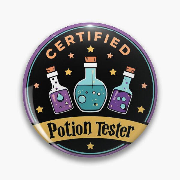 Item preview, Potion Brewing Club Magic Badge designed and sold by ChicTrendz.