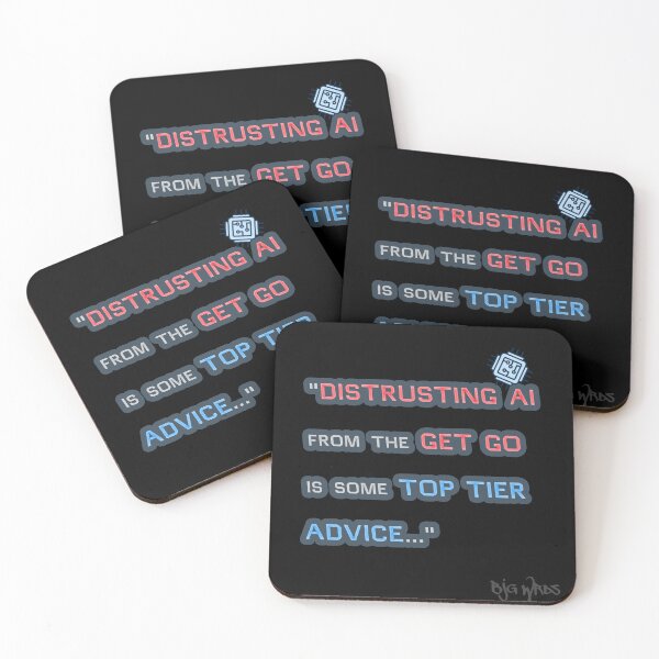 Item preview, "DISTRUSTING ..." Quote 10/30/2025 designed and sold by BJGWRDS.