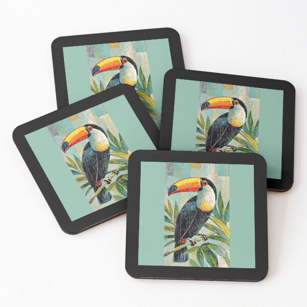 Item preview, Toco toucan perched on a branch designed and sold by Helios Be. Lavsh.