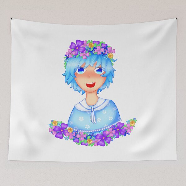 Item preview, Anime Boy With Flower Cron designed and sold by CMSenseiStore.