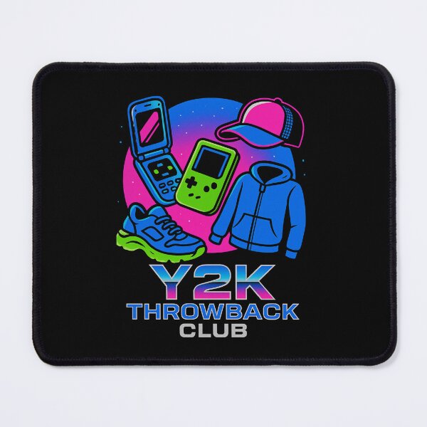 Item preview, Y2K Throwback Club - Retro 2000s Nostalgia Aesthetic designed and sold by HROC.
