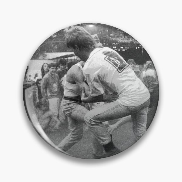 Item preview, Concert Fans Moshing In The Crowd - BW Photograph designed and sold by ConcertImages.