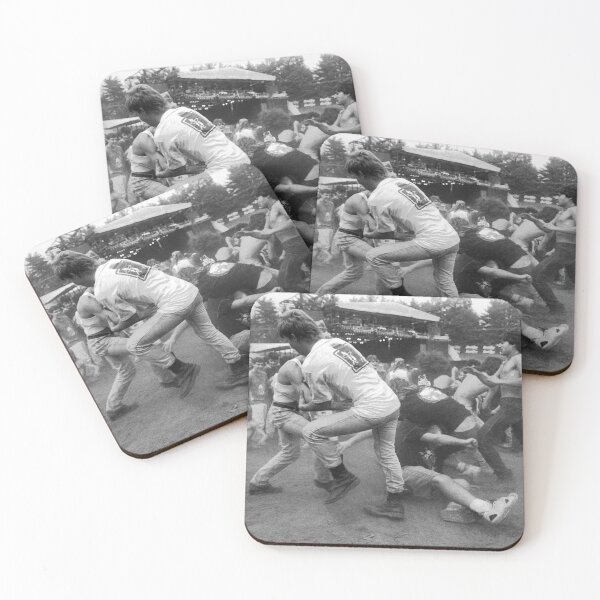 Item preview, Concert Fans Moshing In The Crowd - BW Photograph designed and sold by ConcertImages.