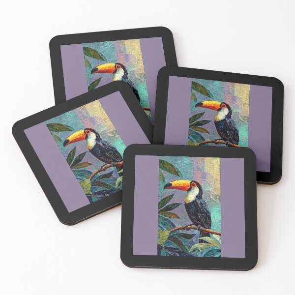 Item preview, Toco toucan perched on a branch#1 designed and sold by Helios Be. Lavsh.