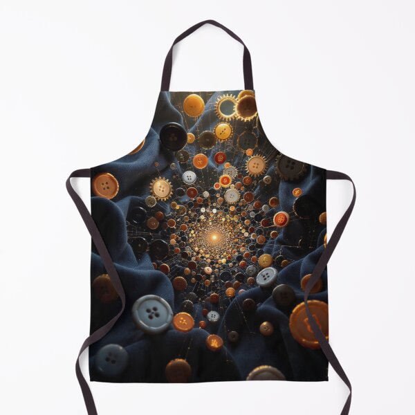 Item preview, Swirling Buttons and Fabric Vortex designed and sold by Help De Helpers.