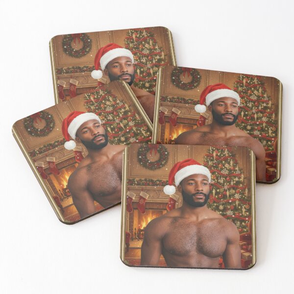 Item preview, Vintage Holiday Card with Muscular Athlete designed and sold by Atlas Kai.