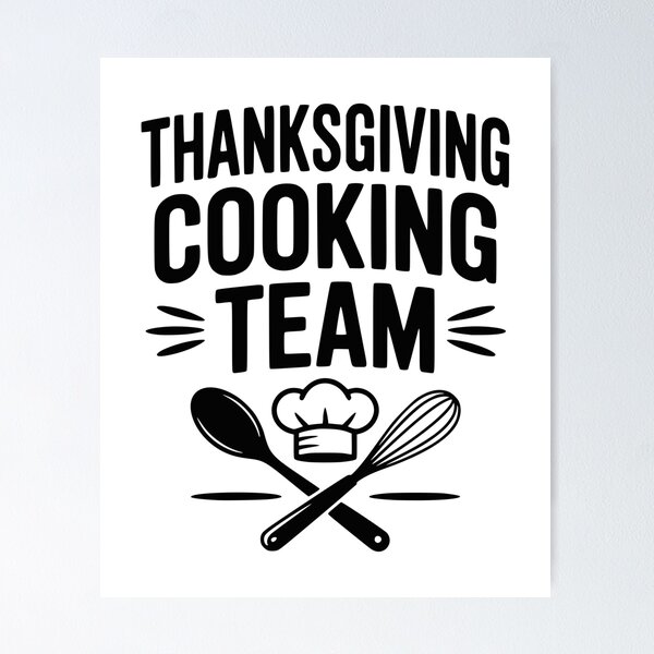 Item preview, Thanksgiving Cooking Team designed and sold by Frank Ring.