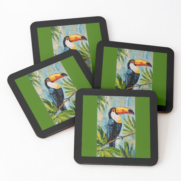 Item preview, Toco toucan perched on a branch#2 designed and sold by Helios Be. Lavsh.