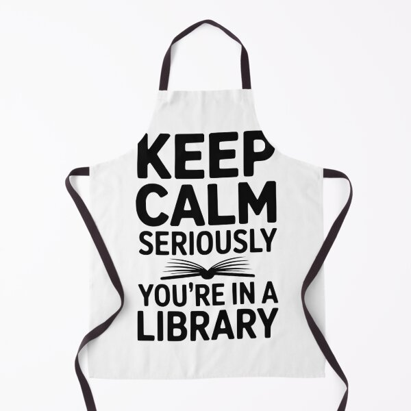 Item preview, Keep Calm Seriously You’re in a Library designed and sold by Frank Ring.