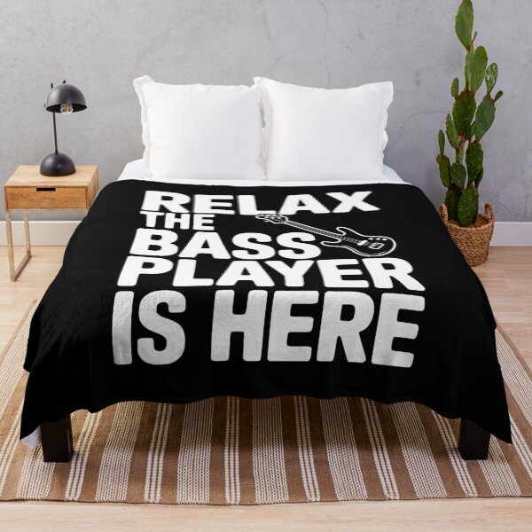 Item preview, Relax the Bass Player is Here designed and sold by Frank Ring.