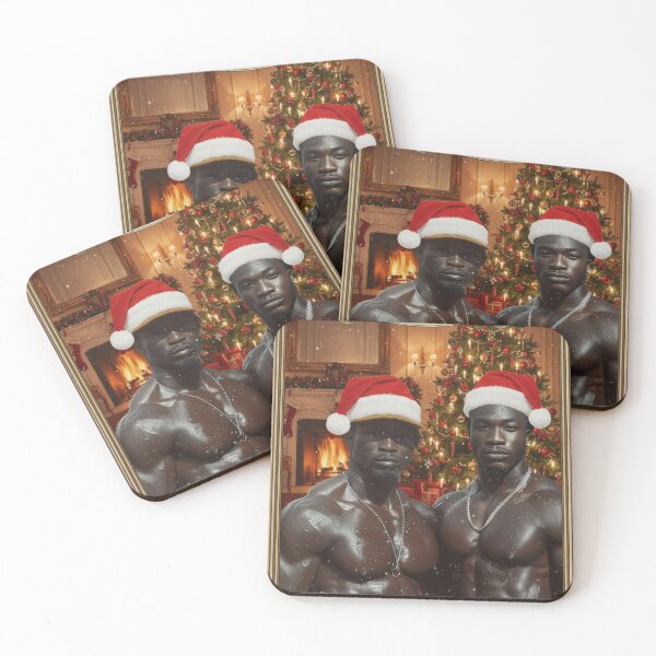 Item preview, Hot Muscular Black Men with Six Pack designed and sold by Atlas Kai.