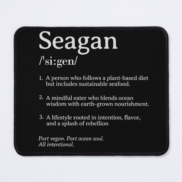 Item preview, Seagan (n.): The Conscious Craver designed and sold by TiffanysTidBits.