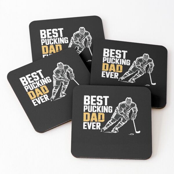 Item preview, Best Pucking Dad Ever Retro Ice Hockey Coach On Father's Day designed and sold by HaileyRobel.