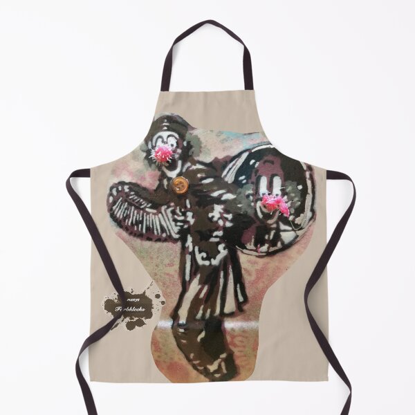 Item preview, Portrait of a clown with his drum designed and sold by marysfarbklecks.