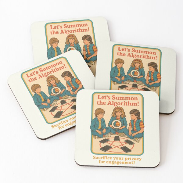 Item preview, Let's Summon The Algorithm Tech Humor Vintage designed and sold by SunfullyYours.