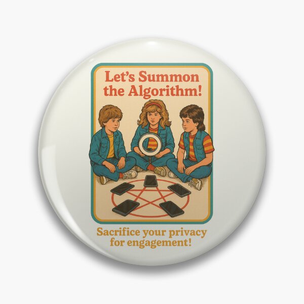 Item preview, Let's Summon The Algorithm Tech Humor Vintage designed and sold by SunfullyYours.