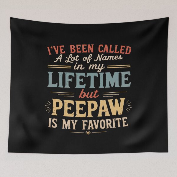 Item preview, Peepaw Is My Favorite Name - Father's Day Peepaw designed and sold by RansomFlatley.
