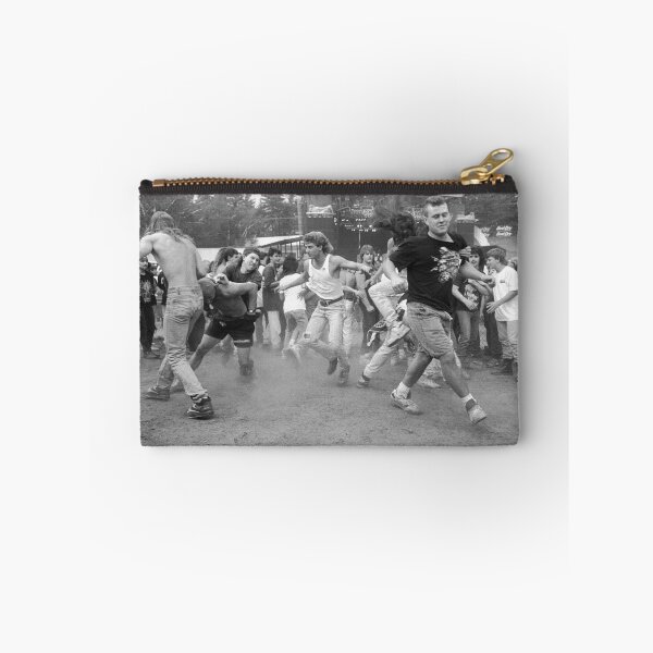 Item preview, Concert Fans Moshing At A Slayer “Live” Performance - BW Photograph designed and sold by ConcertImages.