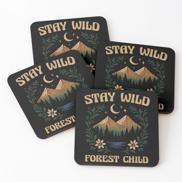 Item preview, Stay Wild Forest Child designed and sold by HighStakes.