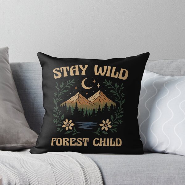 Item preview, Stay Wild Forest Child designed and sold by HighStakes.