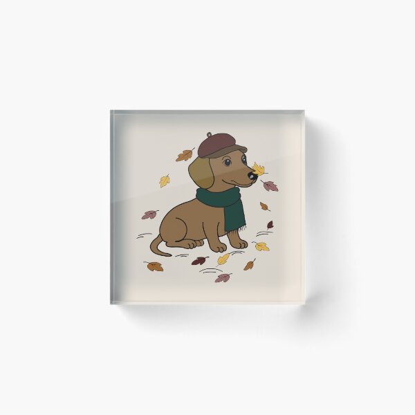 Item preview, Archie Dachshund Autumn Vibe  designed and sold by MarziDesign.
