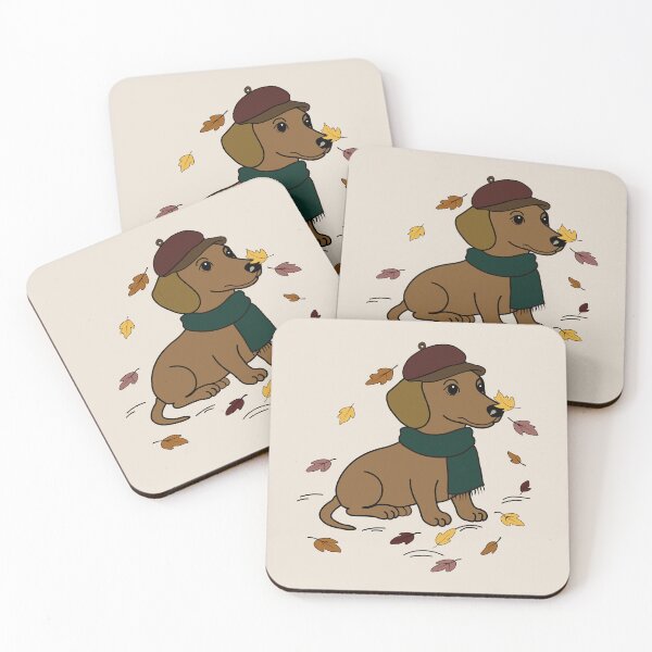 Item preview, Archie Dachshund Autumn Vibe  designed and sold by MarziDesign.