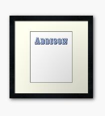 Addison Framed Print