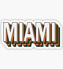 Miami Stacked Sticker